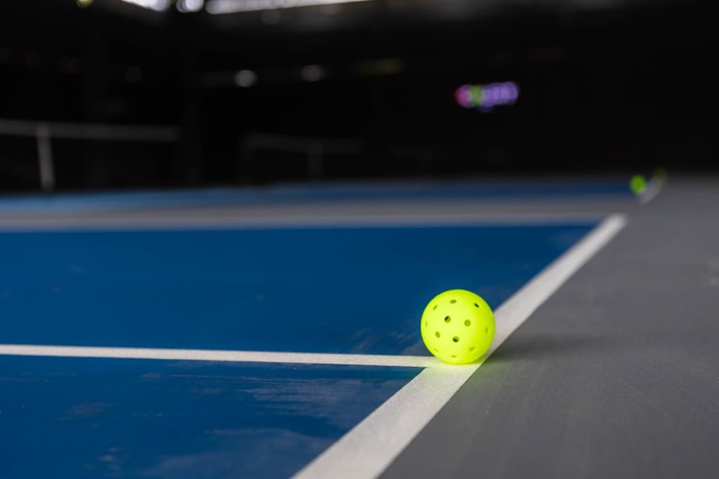 Indoor pickleball courts at X Court Cebu